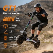 3000W*2 Dual Motors 1800Wh
