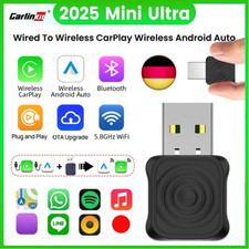 CarlinKit 5.0 MINI Ultra Wireless CarPlay Android Adattatore Auto Connessione Auto