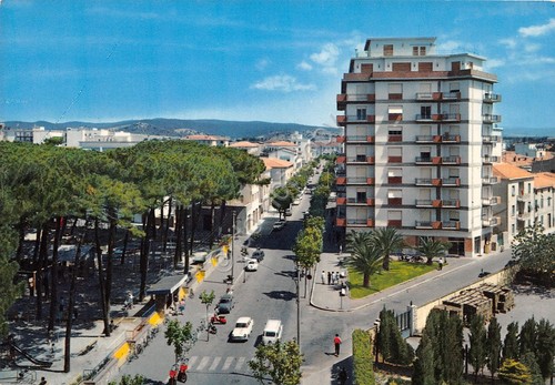 Cartolina follonica viale - follonica,