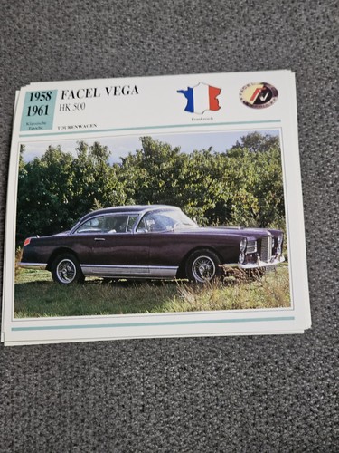 Facel vega 500 storia - vega,