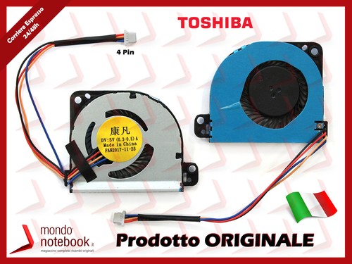 Ventola fan cpu toshiba - cpu,