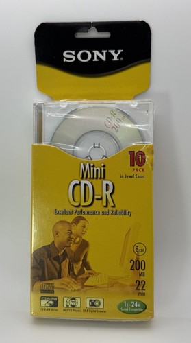 Sony mini dischi vuoti - cd-r,