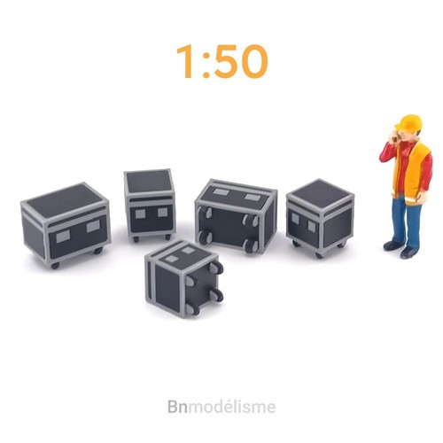 Lot fly case transport - lot, 5