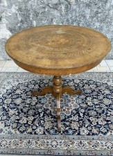 TAVOLO ROTONDO SORRENTINO NOCE