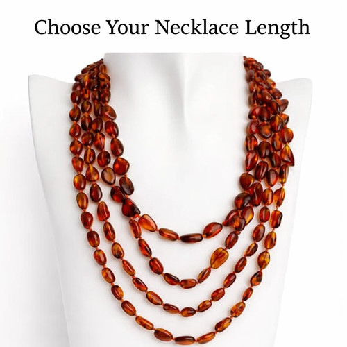 Collana ambra naturale - collana,