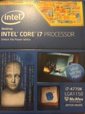   Core i7-4770K 3,5 GHz 8 MB processore quad-core LGA1150 (box) #F4