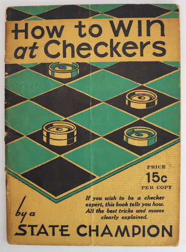 Vintage how win checkers - to,