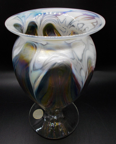 Vaso iridescente ron hinkle - vaso,