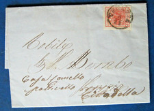 DA C1 VENEZIA 8/11 1855 A CITTADELLA CORSIVO AL VR. 15 C. SU LETTERA COMPLETA