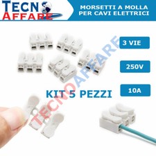 Morsetti a Molla per cavi