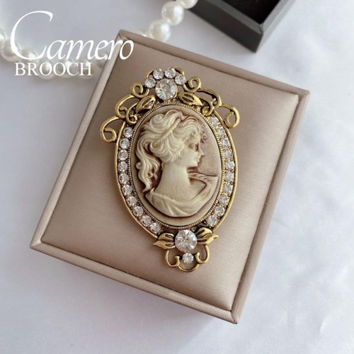 Spilla cammeo classica - , eclat