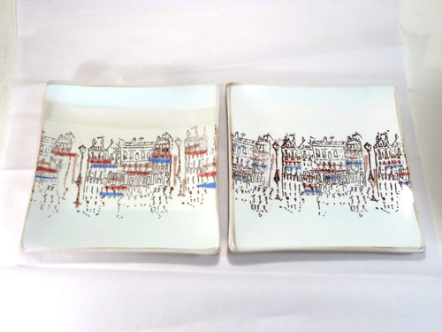 Set piatti quadrati - set, 2