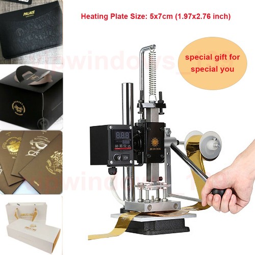 Stampatrice hot foil oro - stampatrice,