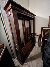 armadio dispensa anni 2000 con Luci Led e Mensole In Vetro