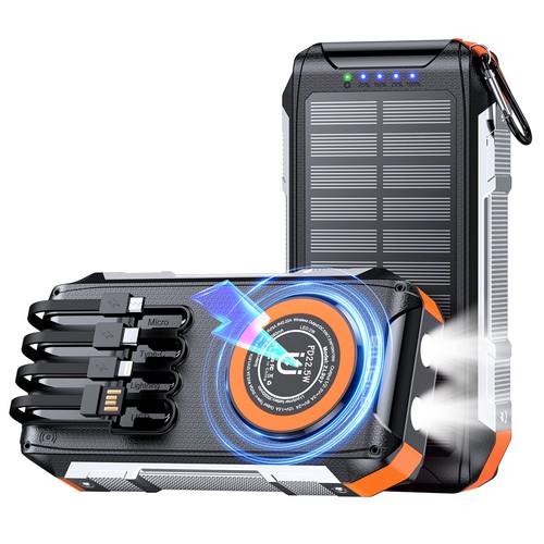 Solar power bank magnetico - power,