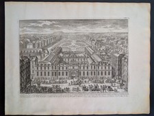 Le Palais Royal, Belles Maisons de France, Perelle, Stampa 1680