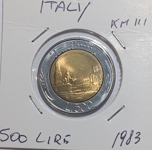 Italia 500 lire 1983 - italia, lire,