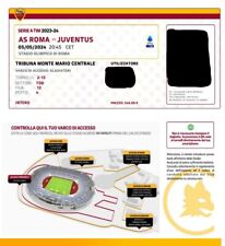 biglietto roma juventus serie a, 5 maggio 2024. Tribuna Monte Mario Centrale