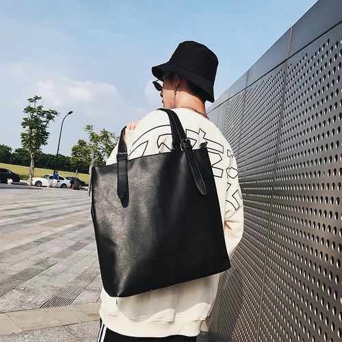 Borsa tote unisex - in, pelle