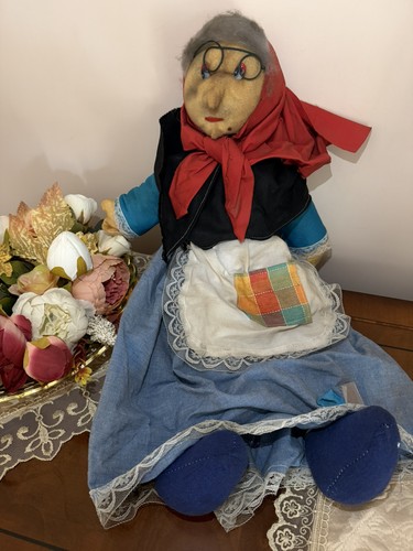 Bambola vintage befana - bambola,