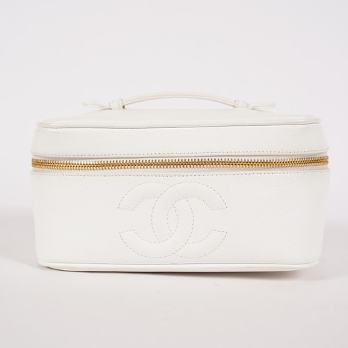 Chanel caviale pelle - pelle, bianco