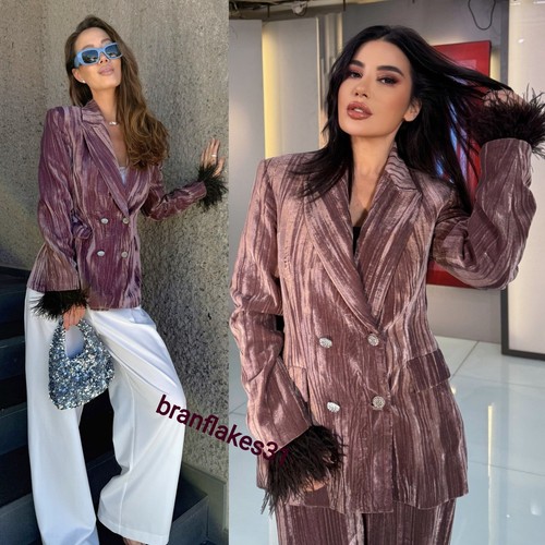 Zara blazer doppiopetto - doppiopetto, in