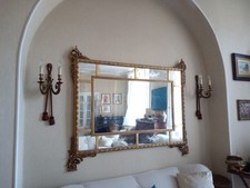 Specchiera grande vintage anni '50