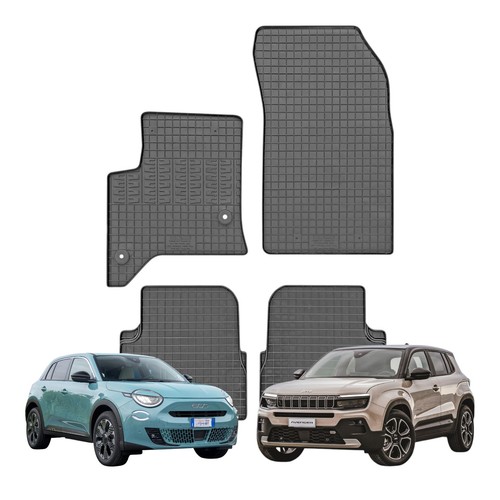 Set tappeti gomma - set, per