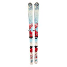 Sci Rossignol GIRL 140 cm con attacchi Tyrolia usati junior neve alpina