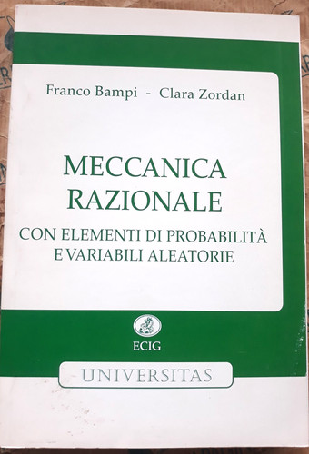 Meccanica razionale franco - meccanica,