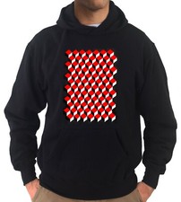 Felpa Fun KJ224 Scacchiera 3D