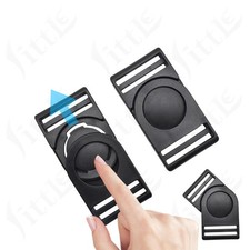 Fibbia rotante in plastica per