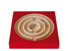 rosso rosso - Naef Labyrinth - design: Hans Nyfeler / Kurt Naef - originale di NAEF
