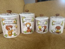 Set di 4 barattoli artigianali