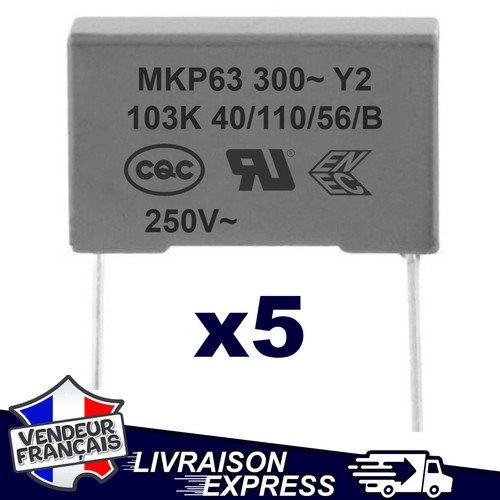 Condensateur mkp63 y2 - x,