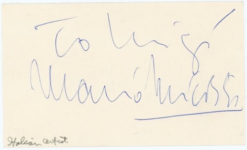 Mario micossi signed - micossi-,