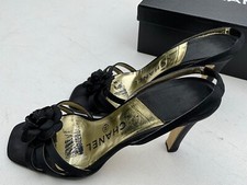 CHANEL originale vintage donna taglia 36 seta suede