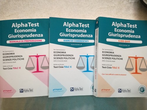 Alpha test economia - alpha,