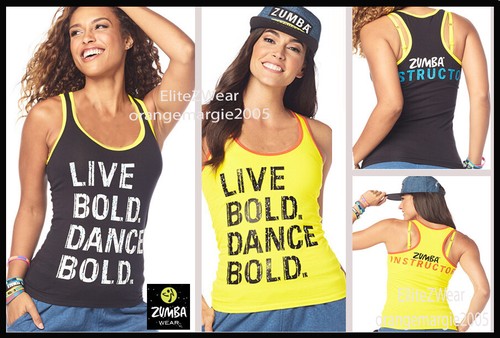 Zumba instructor zin - instructor, racerback