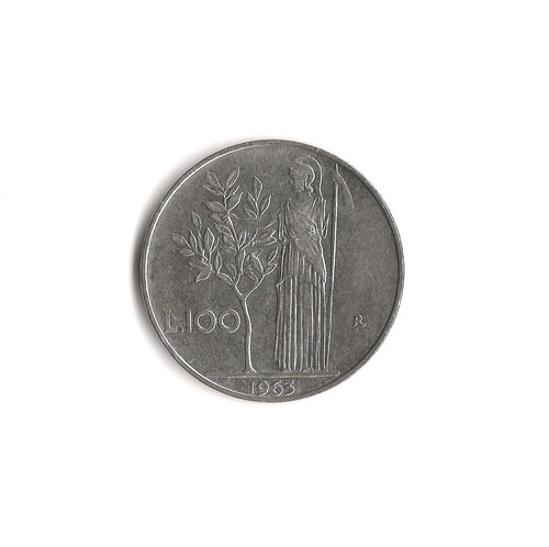 1963 italy 100 - lire,