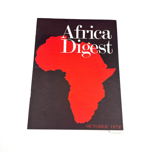 Africa digest october - digest,