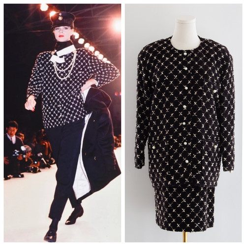 Tuta chanel vintage - chanel,