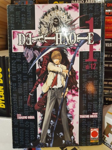 Death note planet manga - note,