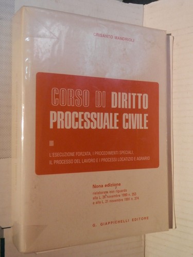 Corso diritto processuale - corso, di