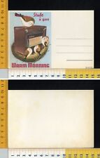 36921] PUBBLICITARIA - STUFE A GAS - WARM MORNING