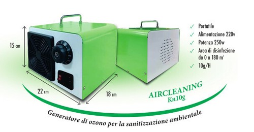 Macchina genera ozono 10gh - genera,