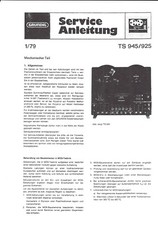 Grundig Manuale di servizio