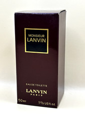 Monsieur Lanvin 50 Eau de Toilette VINTAGE RARO INTROVABILE 