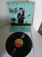 FRANCO BATTIATO - Patriots - LP Vinile Prima stampa
