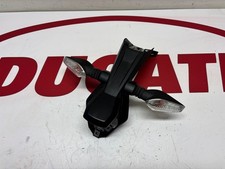 Portatarga Ducati + indicatori